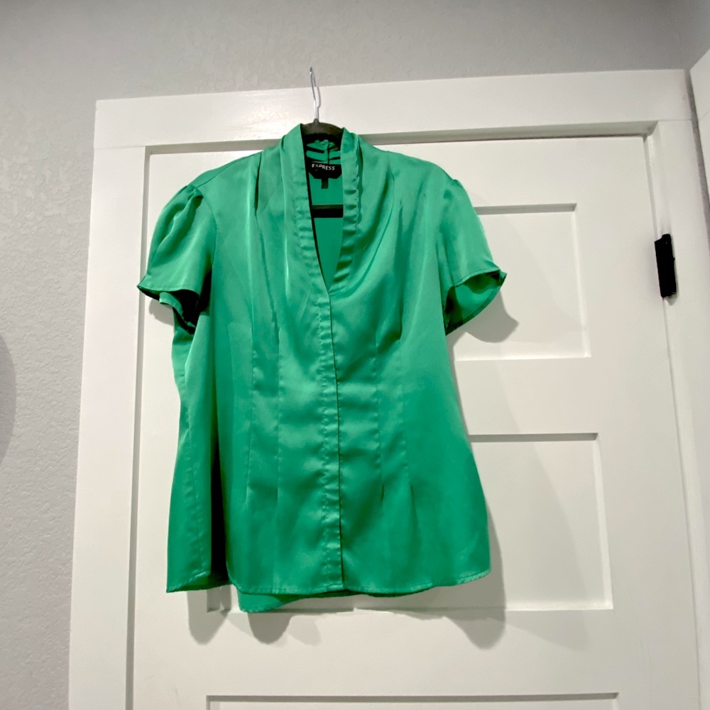 Express Green Blouse